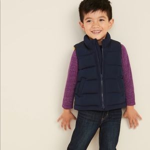 Old Navy Frost-Free Puffer Vest for Toddler Boys